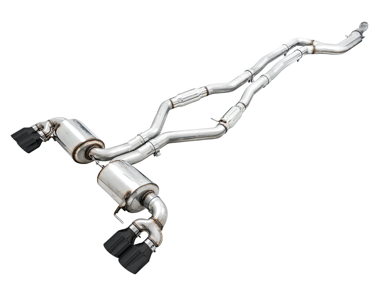 AWE Exhaust BMW M340i G20 / G21 (19–25) M440i G22 / G23 / G26 (20-25) Track or Touring Catback w/ Silver or Black Tips - Image 9