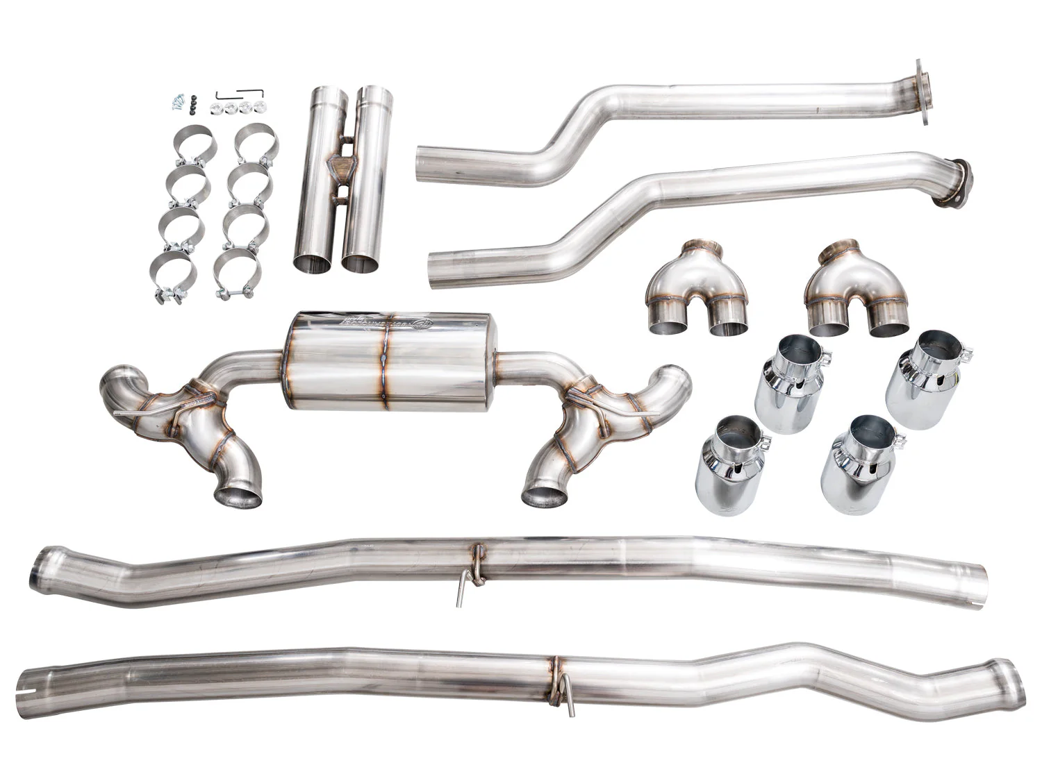 AWE Exhaust BMW M5 G90 G99 (2025-2026) Track or Touring Catback with 4.5" Tips - Image 10