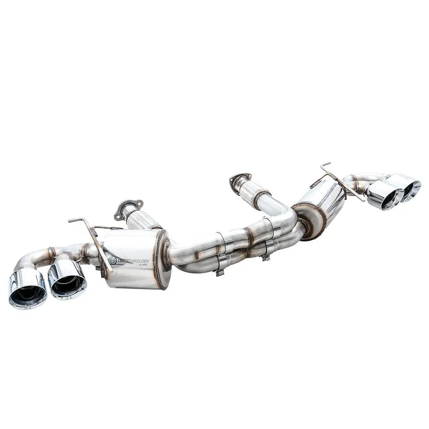 AWE Exhaust Corvette C8 Stingray & E-Ray (2020-2025) Catback w/ 4.5” Quad Tips Track or Touring
