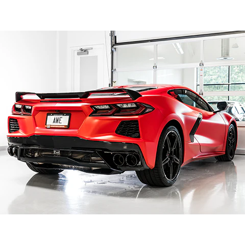 AWE Exhaust Corvette C8 Stingray & E-Ray (2020-2025) Catback w/ 4.5” Quad Tips Track or Touring - Image 10