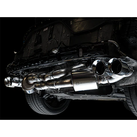 AWE Exhaust Corvette C8 Stingray & E-Ray (2020-2025) Catback w/ 4.5” Quad Tips Track or Touring - Image 4