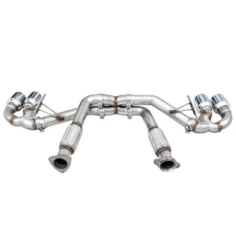 AWE Exhaust Corvette C8 Stingray & E-Ray (2020-2025) Catback w/ 4.5” Quad Tips Track or Touring - Image 7