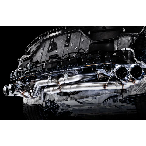 AWE Exhaust Corvette C8 Stingray & E-Ray (2020-2025) Catback w/ 4.5” Quad Tips Track or Touring - Image 9