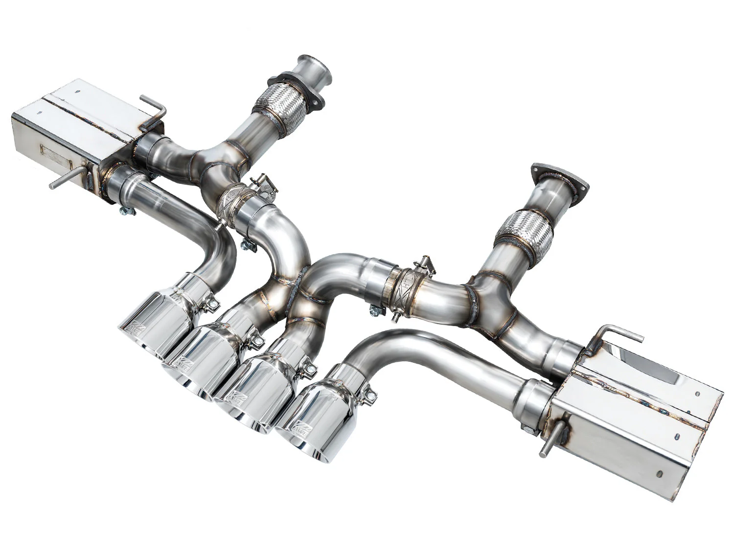 AWE Exhaust for Corvette Z06 C8 (2023-2026) SwitchPath Catback with Black or Chrome Tips - Image 2