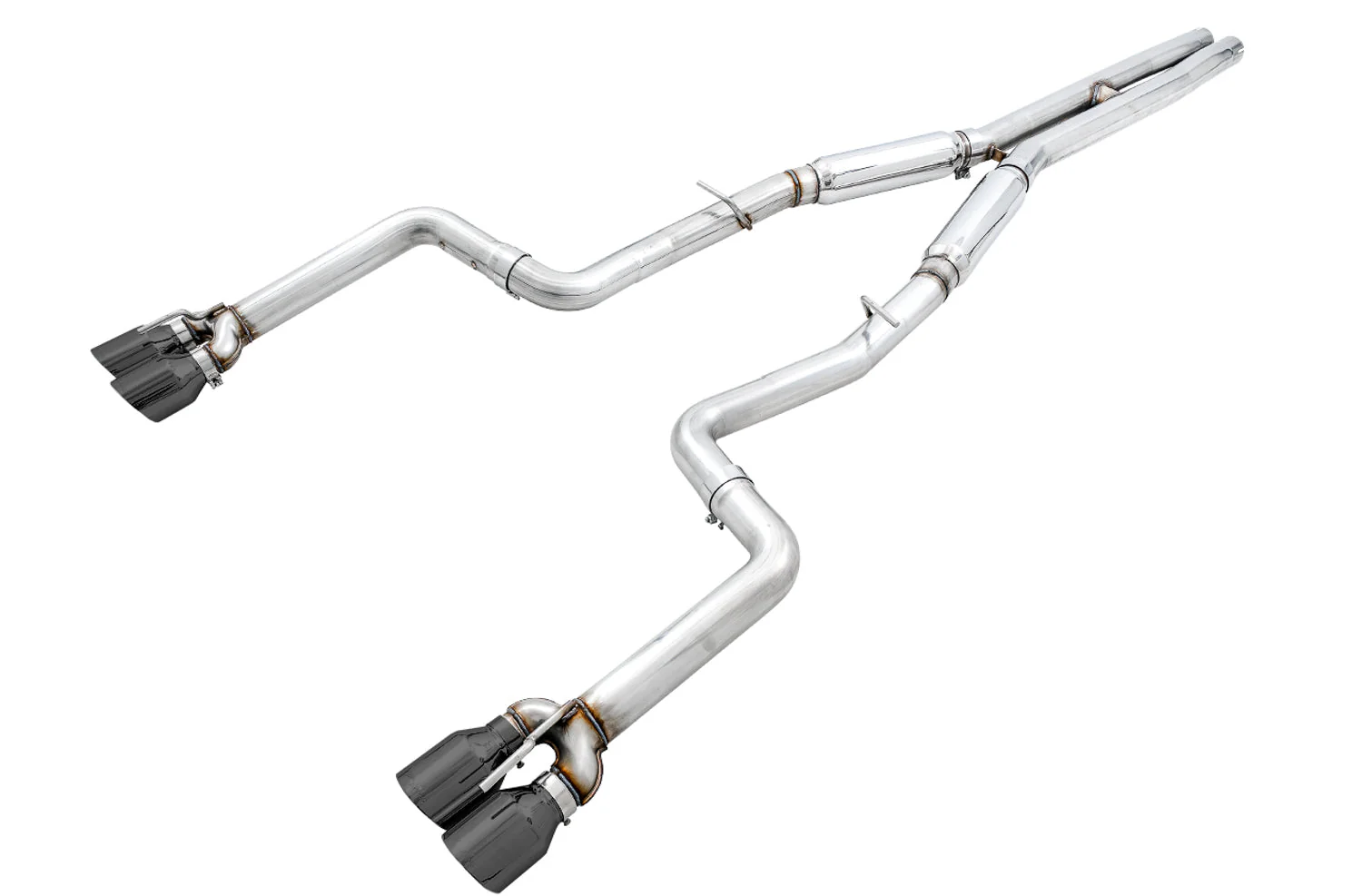 AWE Exhaust Dodge Challenger R/T 5.7L (17-22) Catback w/ 4" Tips - Track or Touring - Image 2