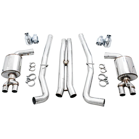 AWE Exhaust Dodge Challenger 392 / Hellcat / Demon 6.2L 6.4L (15-22) Track or Touring Catback w/ 4" Tips - Image 11