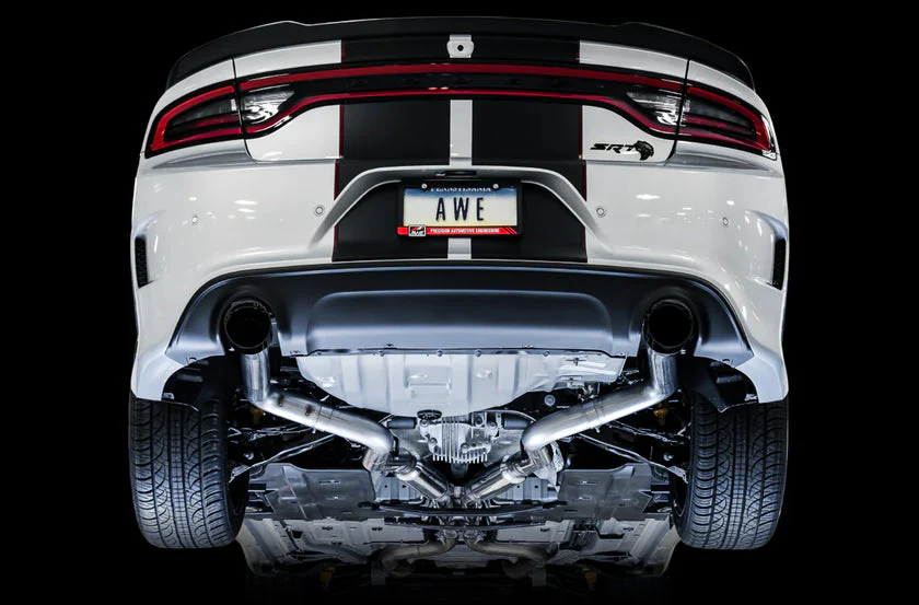 AWE Exhaust Dodge Charger 6.4L 6.2L (15-22) Catback w/ 4.5" Tips - Track or Touring - Image 4