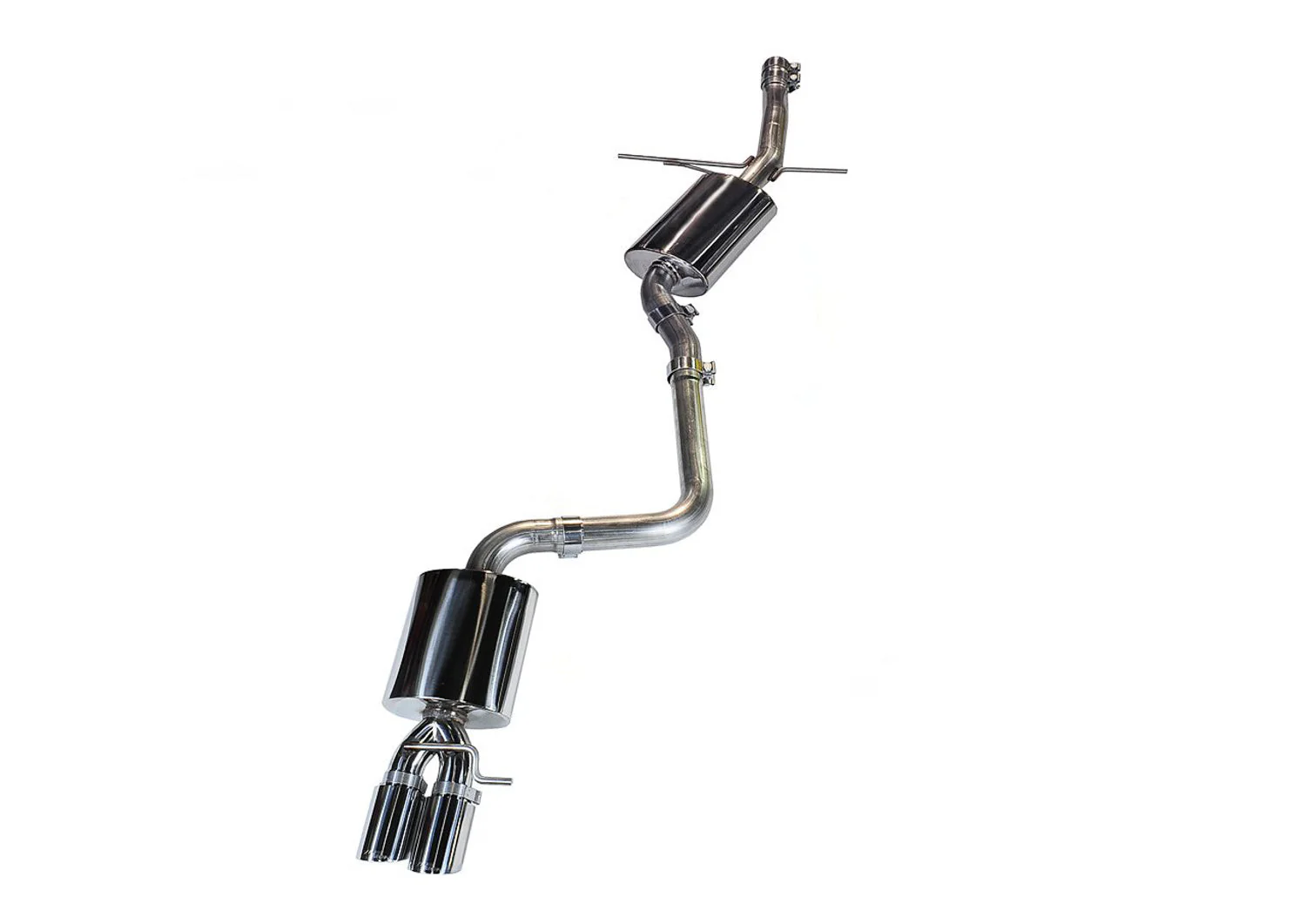 AWE Exhaust for Audi A4 2.0T Quattro (2009–2016) Touring Catback with Silver or Black Tips - Image 2