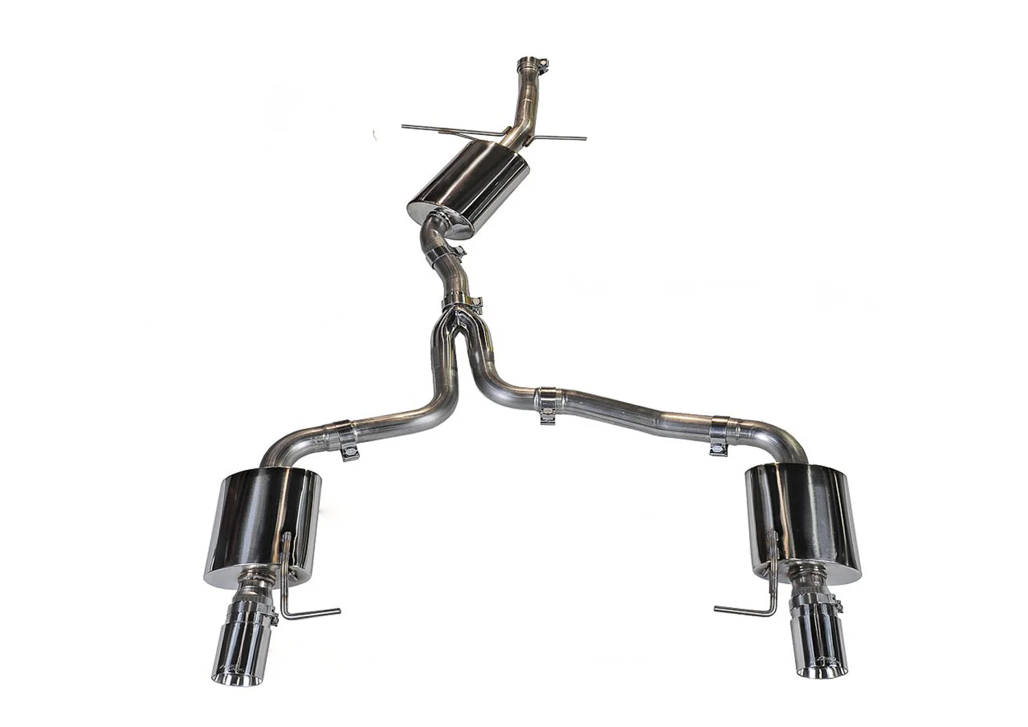 AWE Exhaust for Audi A5 Quattro 2.0T AWD (2010–2017) Touring Catback with Silver or Black Tips - Image 3