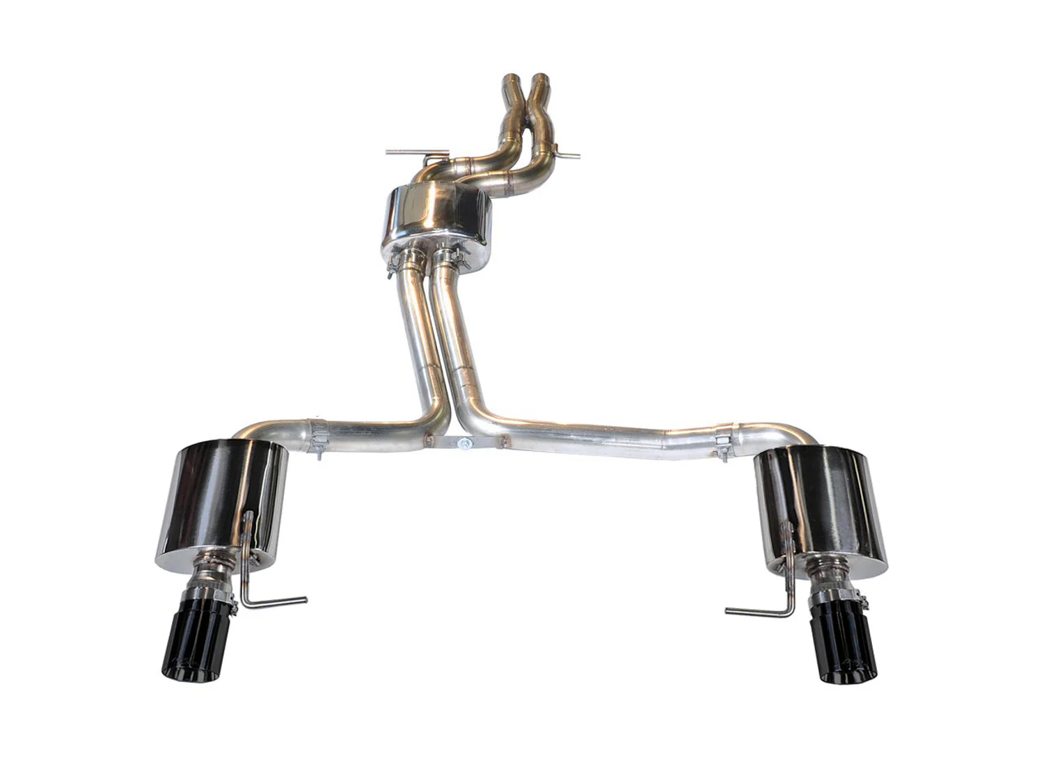 AWE Exhaust for Audi A7 Quattro 3.0 Hatchback (2012-2014) Touring Dual Outlet Catback with Silver or Black Tips - Image 2