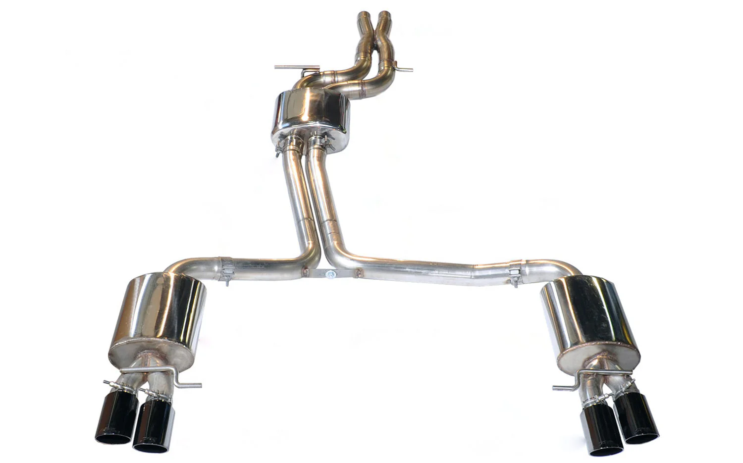 AWE Exhaust for Audi S5 3.0 Coupe (2012-2017) Track or Touring with Silver or Black Tips - Image 2