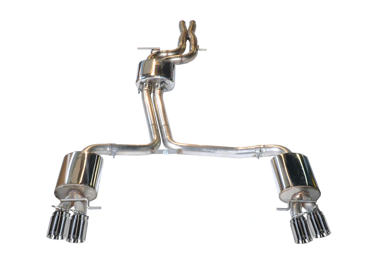 AWE Exhaust for Audi S5 3.0 Coupe (2012-2017) Track or Touring with Silver or Black Tips - Image 3