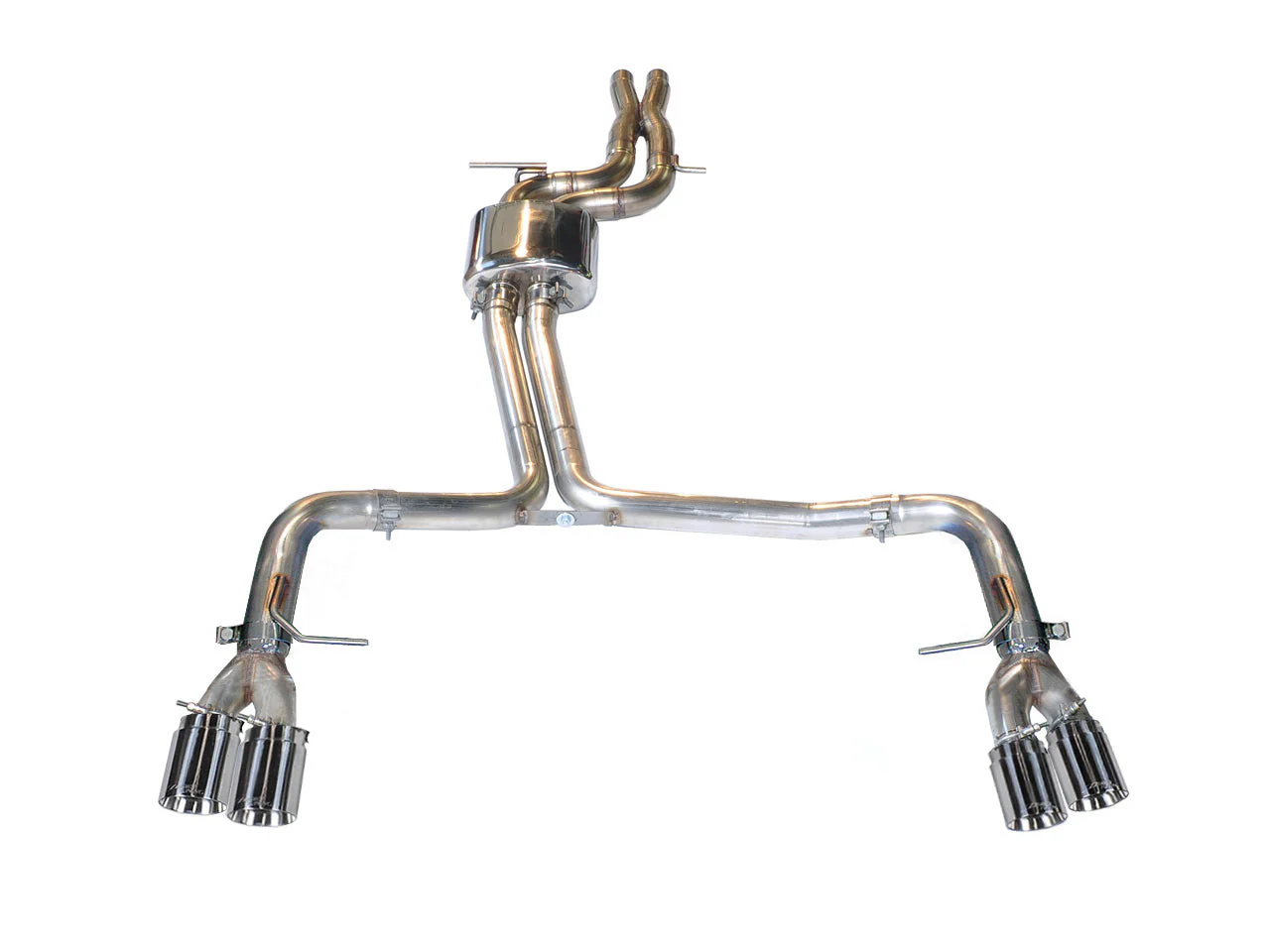 AWE Exhaust for Audi S5 3.0 Coupe (2012-2017) Track or Touring with Silver or Black Tips - Image 6