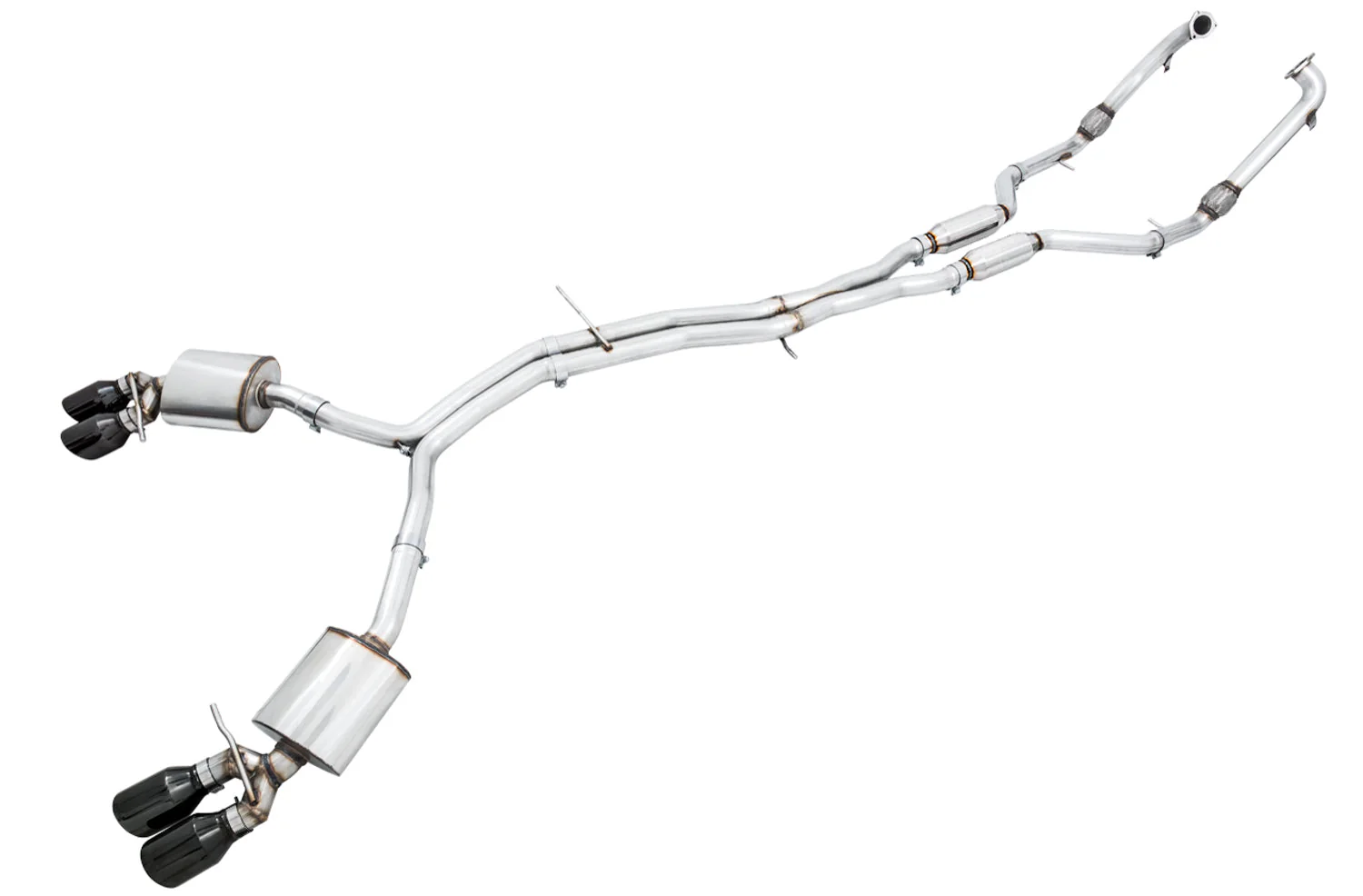 AWE Exhaust for Audi S5 Coupe / Sportback 3.0T Quattro AWD (2018–2024) Track / Touring / SwitchPath Catback with Silver or Black Tips - Image 10