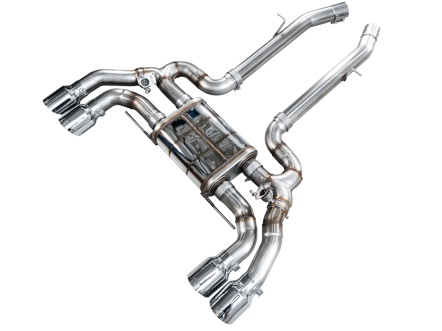 AWE Exhaust for BMW X3 X4 M / M Competition 3.0 Sport Utility (2020-2025) SwitchPath Axleback with Black or Silver Tips - Image 2