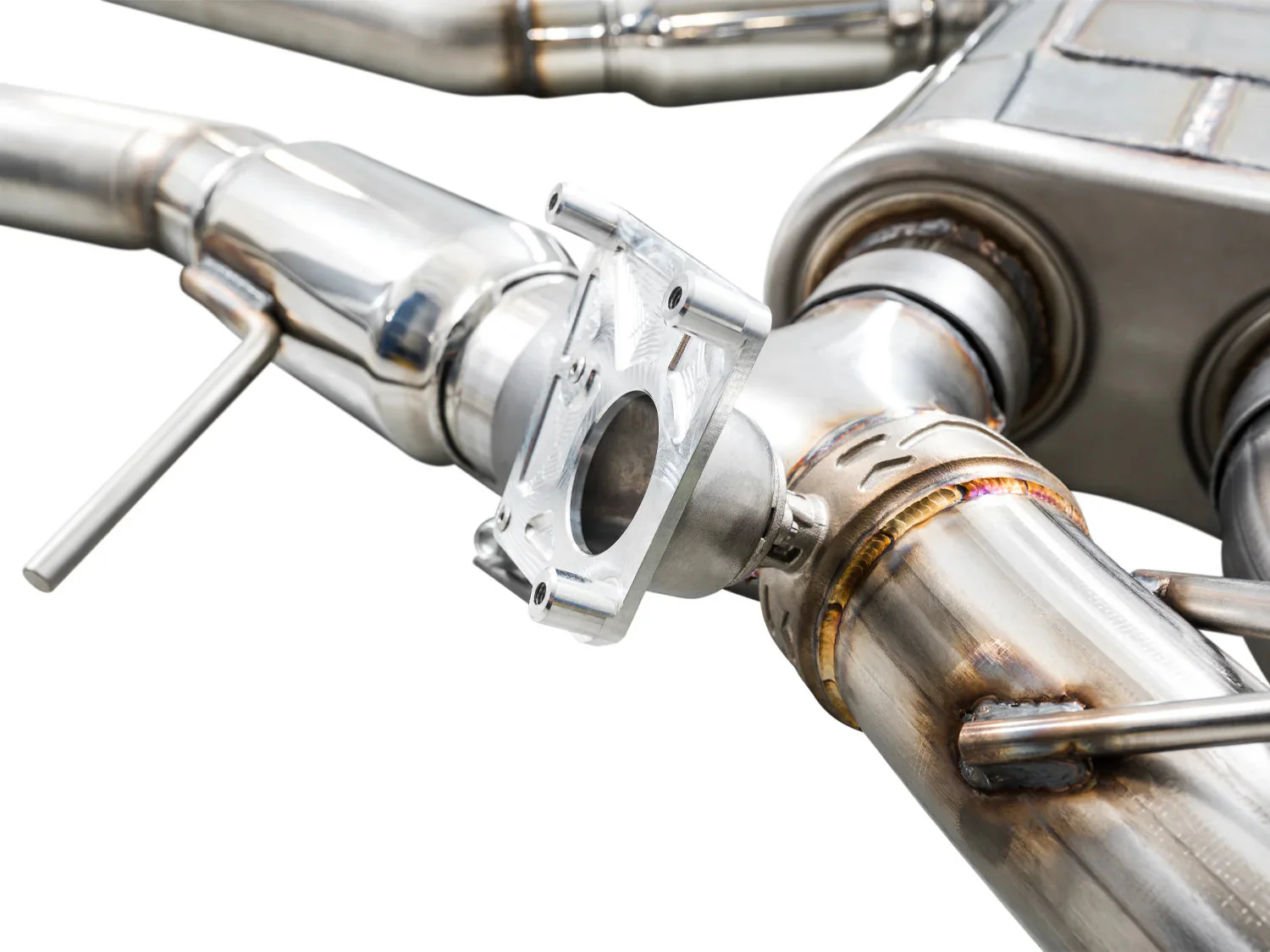 AWE Exhaust for Cadillac CT5-V Blackwing 6.2 Sedan (2022-2026) SwitchPath Catback with 4.5” Silver or Black Slash-Cut Tips - Image 11