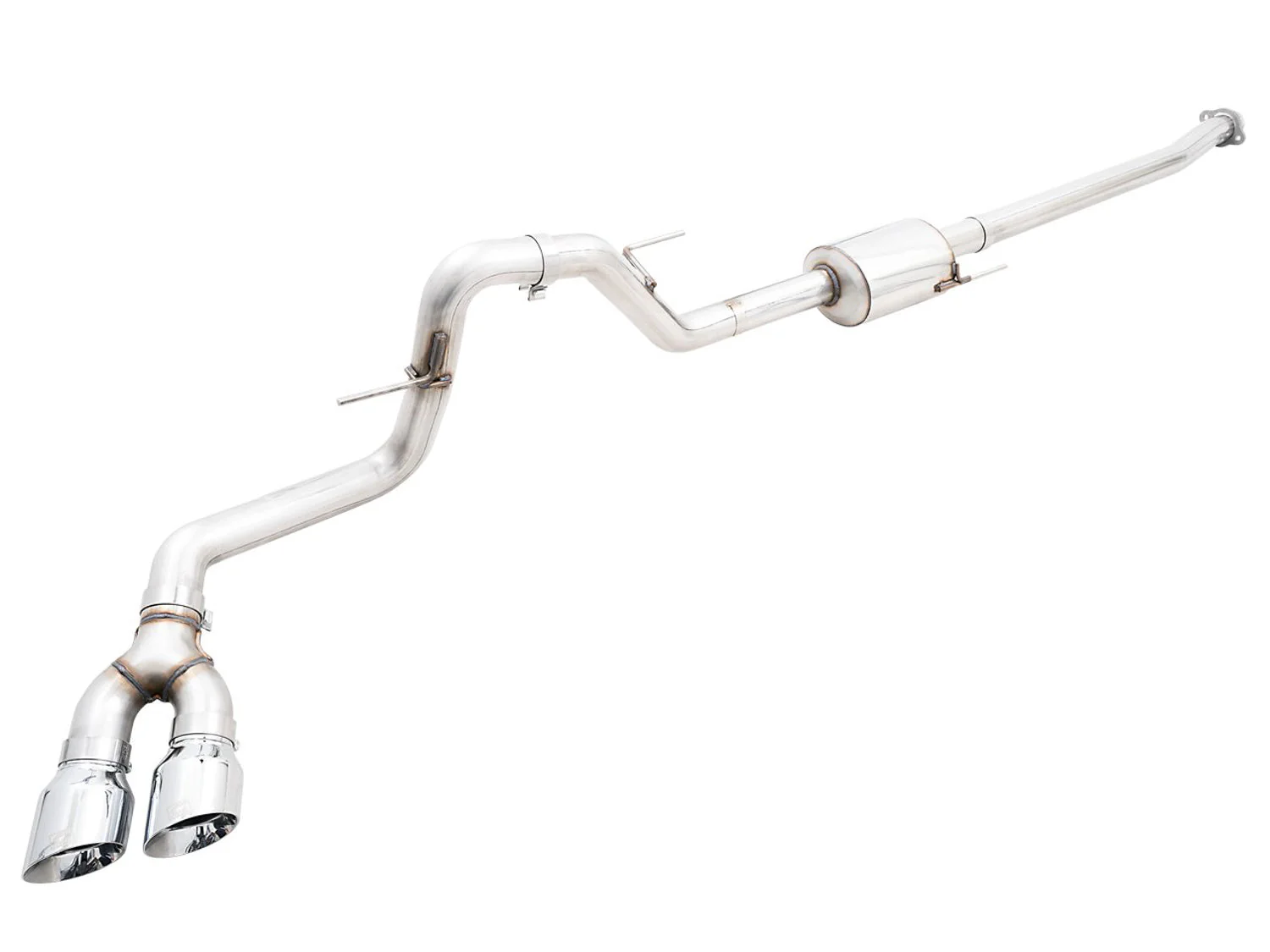 AWE Exhaust for Ford F150 2.7L / 3.5L / 5.0L (2021-2026) Dual Catback with Single Side or Split Rear Exit