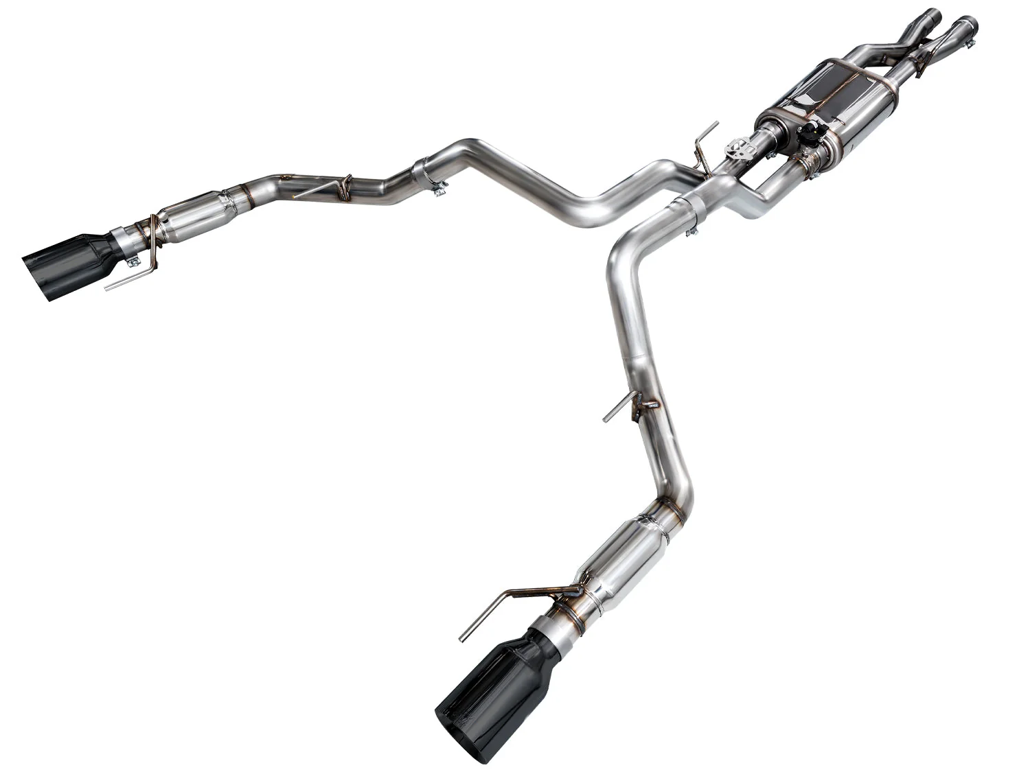 AWE Exhaust for Ford F150 Raptor 3.5L / 5.2L Supercharged V8 (2021-2026) SwitchPath Catback with Silver or Black Tips - Image 2