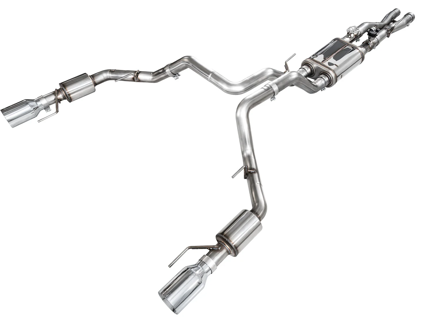 AWE Exhaust for Ford F150 Raptor 3.5L / 5.2L Supercharged V8 (2021-2026) SwitchPath Catback with Silver or Black Tips - Image 3