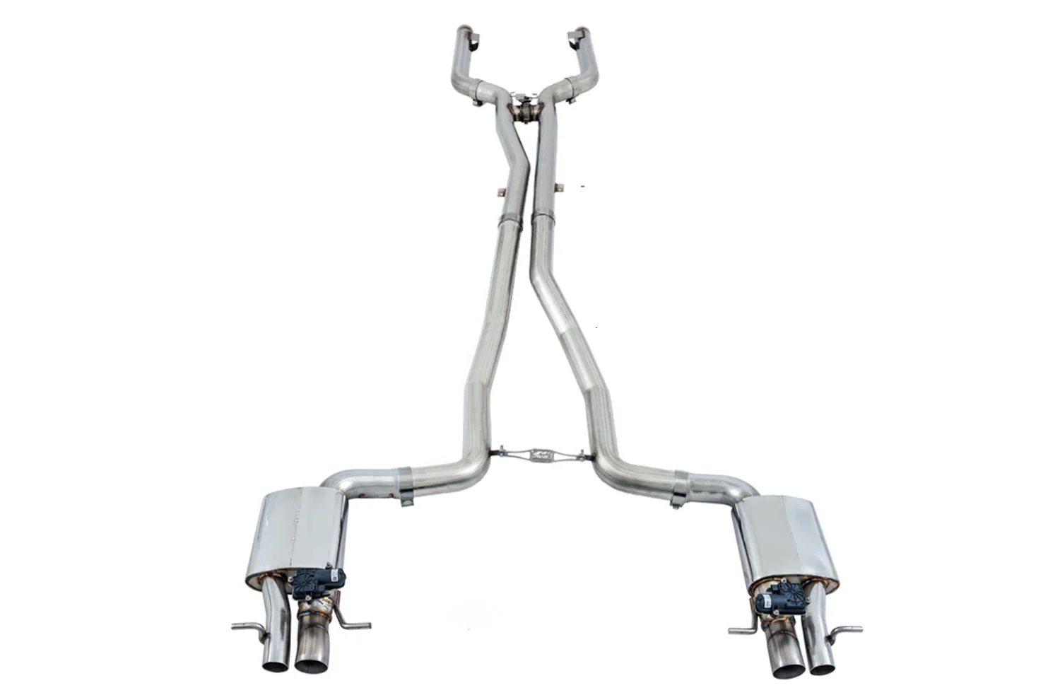 AWE Exhaust for Mercedes C63 AMG Base / S Base 4.0 Sedan (2015-2018) SwitchPath or Track Catback - Stainless Steel - Image 4