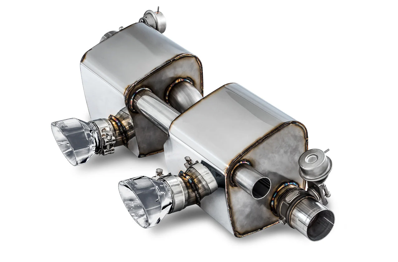 AWE Exhaust for Porsche 911 Carrera / Targa 3.0L (2017-2019) SwitchPath Catback with Black or Silver Tips