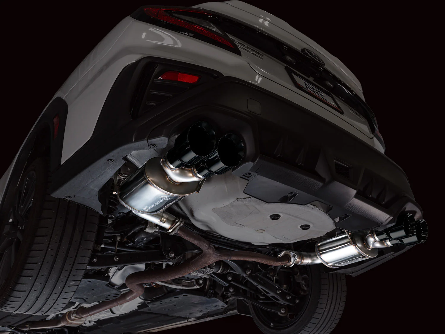 AWE Exhaust for Subaru WRX 2.4 Sedan (2022-2026) Track or Touring Axleback with Black or Silver Tips - Image 10