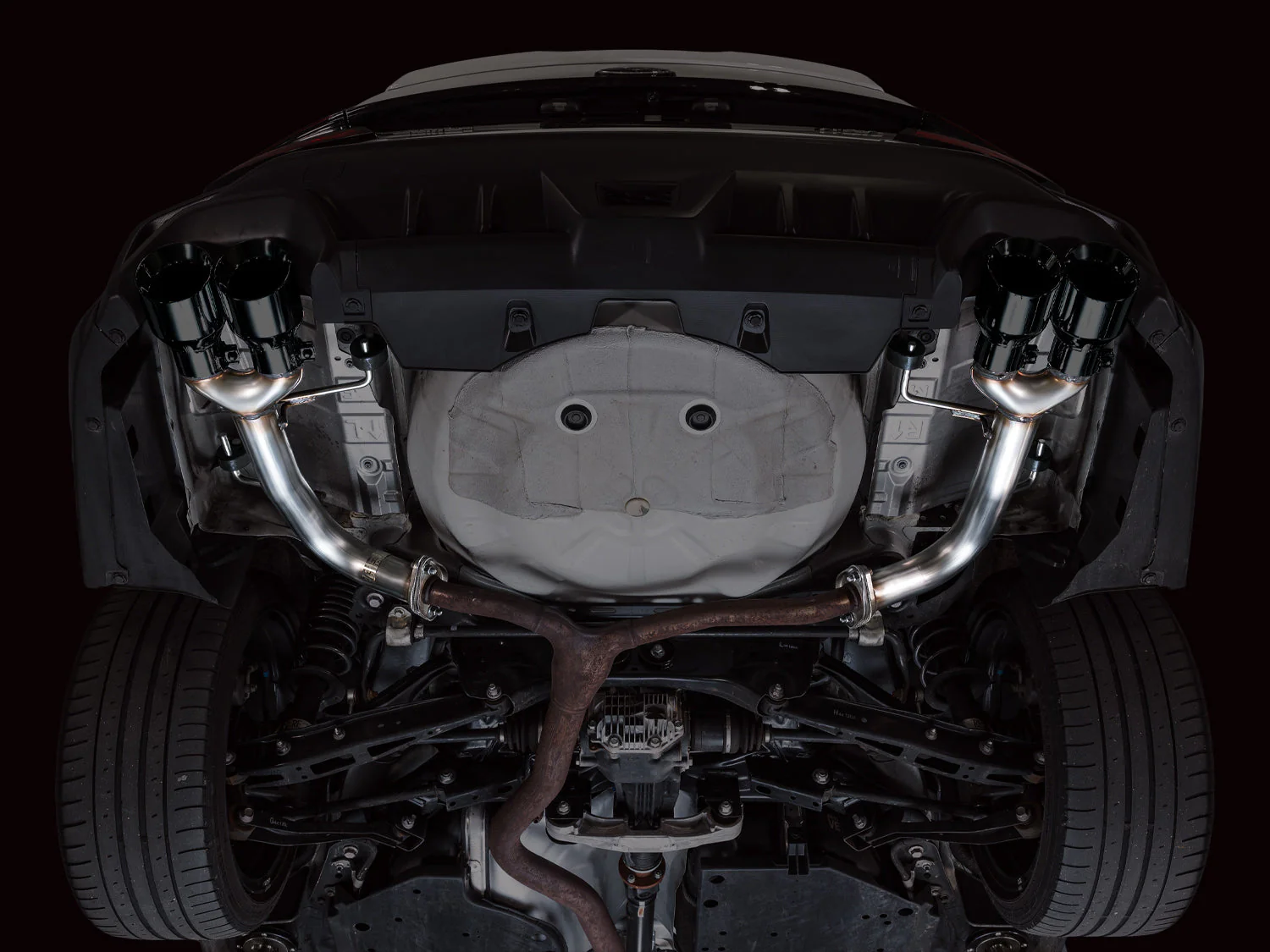 AWE Exhaust for Subaru WRX 2.4 Sedan (2022-2026) Track or Touring Axleback with Black or Silver Tips - Image 20