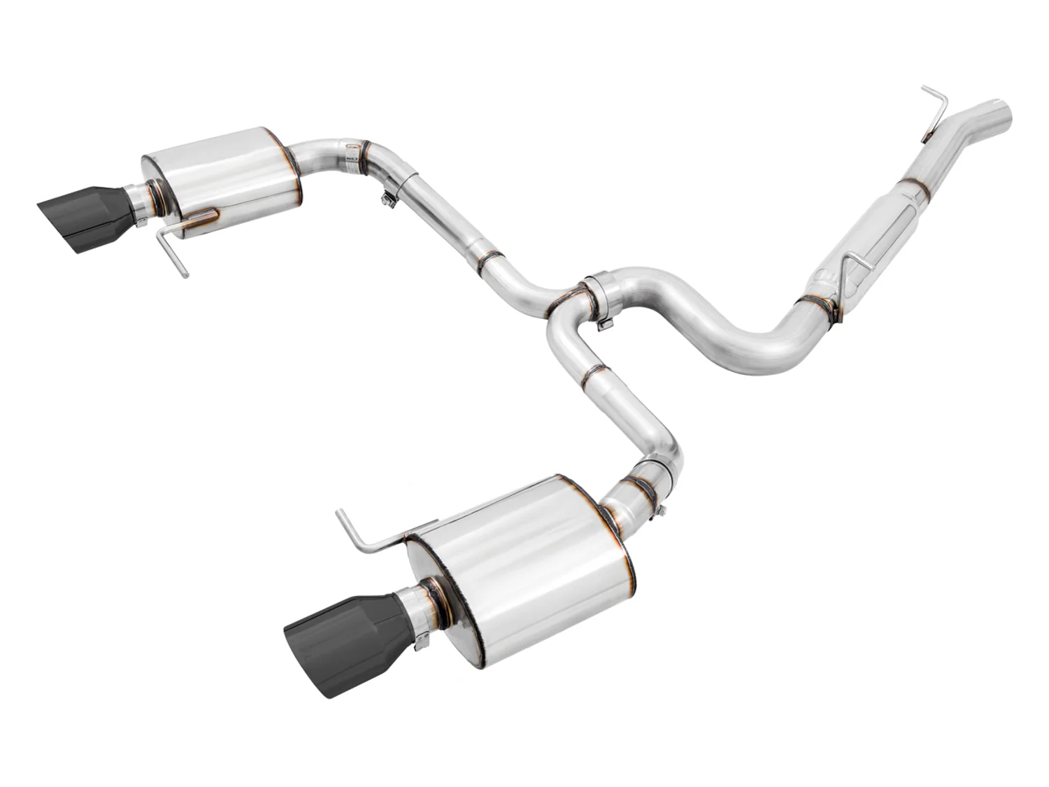 AWE Exhaust for VW Golf 1.8 Wagon (2017-2019) Track or Touring Catback with Silver or Black Tips - Image 4