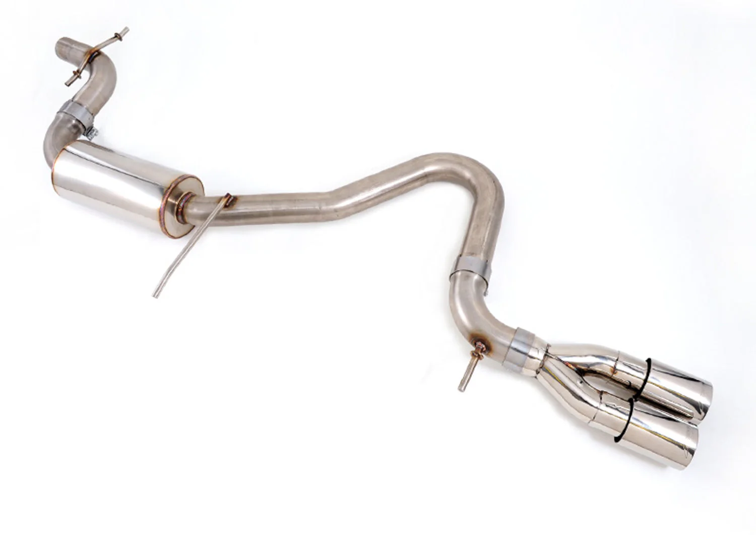 AWE Exhaust for VW GTI MK5 2.0 Hatchback (2006-2009) Performance Catback with Double-Walled  Tips