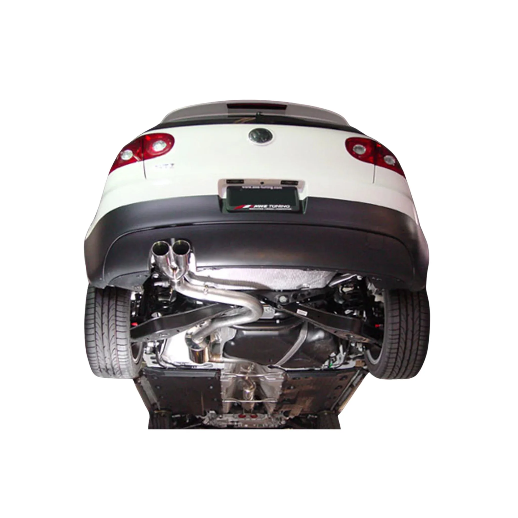AWE Exhaust for VW GTI MK5 2.0 Hatchback (2006-2009) Performance Catback with Double-Walled  Tips - Image 2