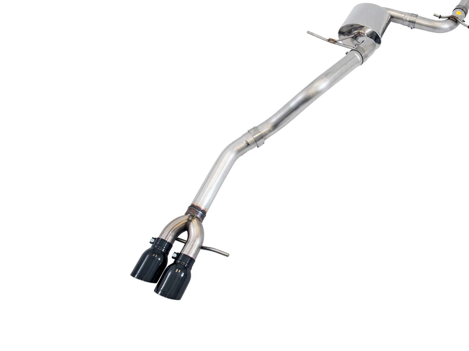 AWE Exhaust for VW Jetta MK6 1.4 Sedan (2016-2018) Track or Touring Catback with Silver or Black Tips - Image 2