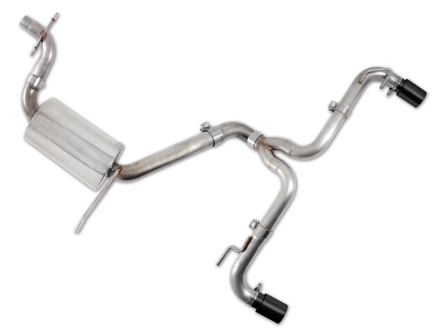 AWE Exhaust for VW GTI MK6 2.0 Hatchback (2010-2014) Performance Catback with Silver or Black Round Tips - Image 2