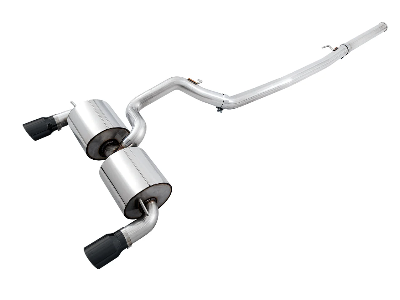 AWE Exhaust for Ford Focus RS 2.3 Hatchback (2016-2018) Catback with 4.5” Tips Track / Touring / SwitchPath - Image 4