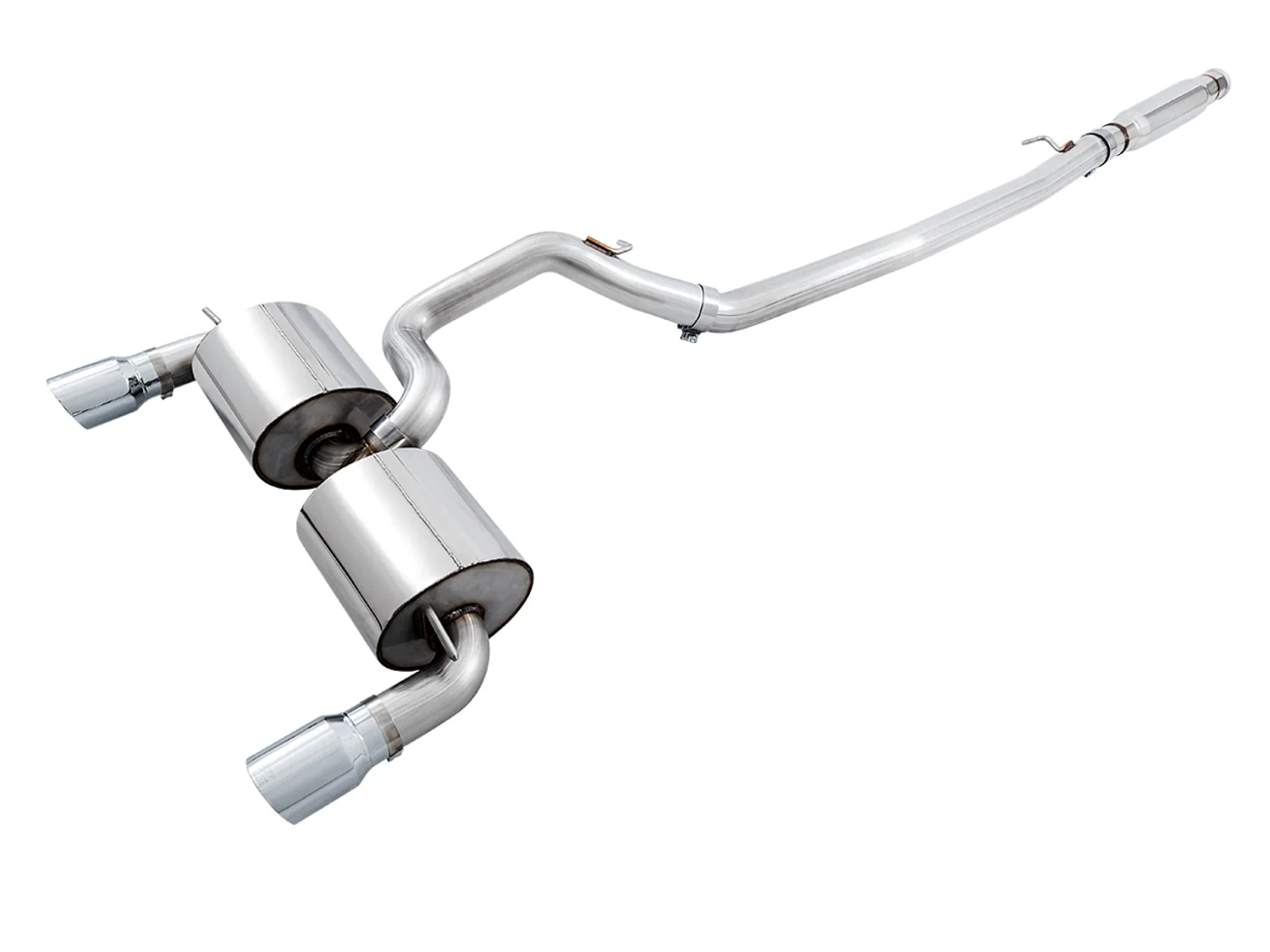 AWE Exhaust for Ford Focus RS 2.3 Hatchback (2016-2018) Catback with 4.5” Tips Track / Touring / SwitchPath - Image 5