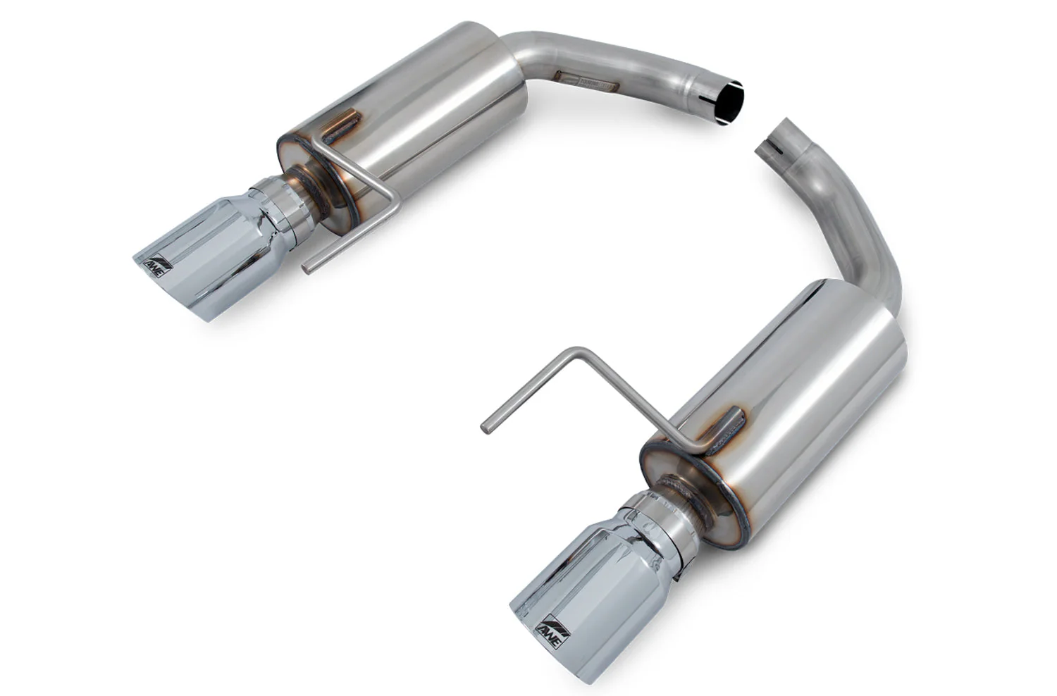 AWE Exhaust Ford Mustang Ecoboost S550 (15-23) Axleback w/ 4” Tips Touring Edition