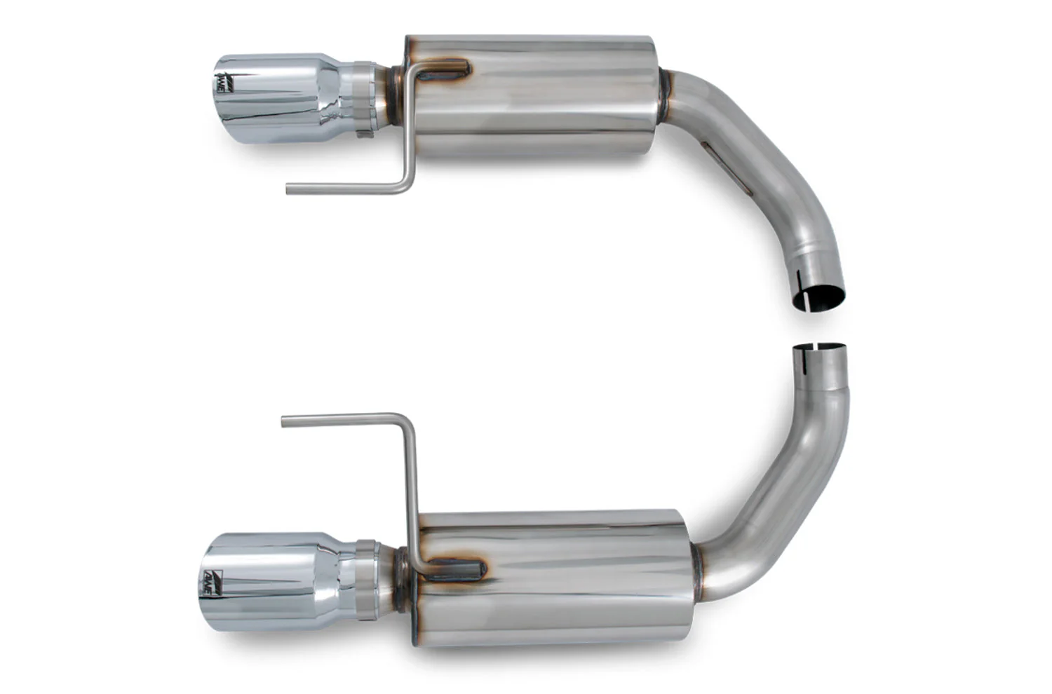 AWE Exhaust Ford Mustang Ecoboost S550 (15-23) Axleback w/ 4” Tips Touring Edition - Image 3