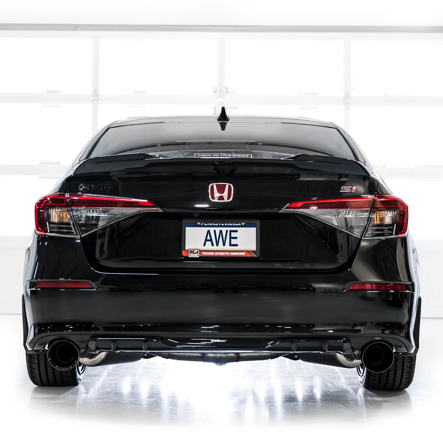 AWE Exhaust Honda Civic Si 1.5T (22-25) Acura Integra A-Spec (23-25) Catback w/ Dual 4.5" Tips - Track or Touring - Image 8