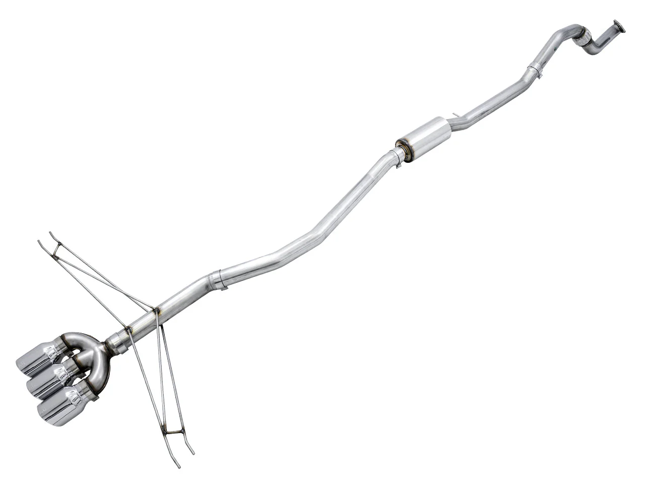 AWE Exhaust Honda Civic Si FC1 FC3 (17-21) Catback w/ Front Pipe & 4.5" Tips - Track or Touring - Image 5
