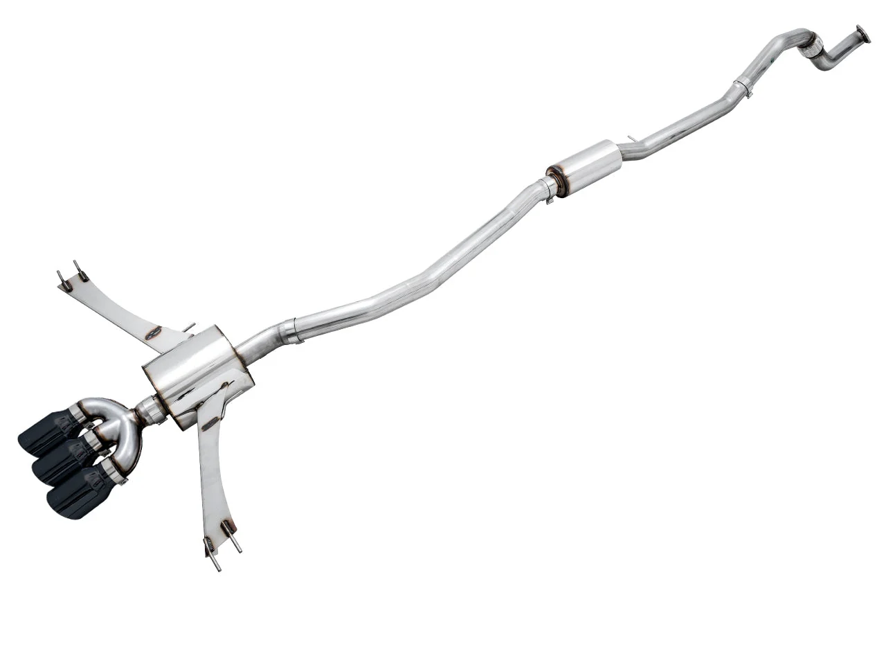 AWE Exhaust Honda Civic Si FC1 FC3 (17-21) Catback w/ Front Pipe & 4.5" Tips - Track or Touring - Image 8