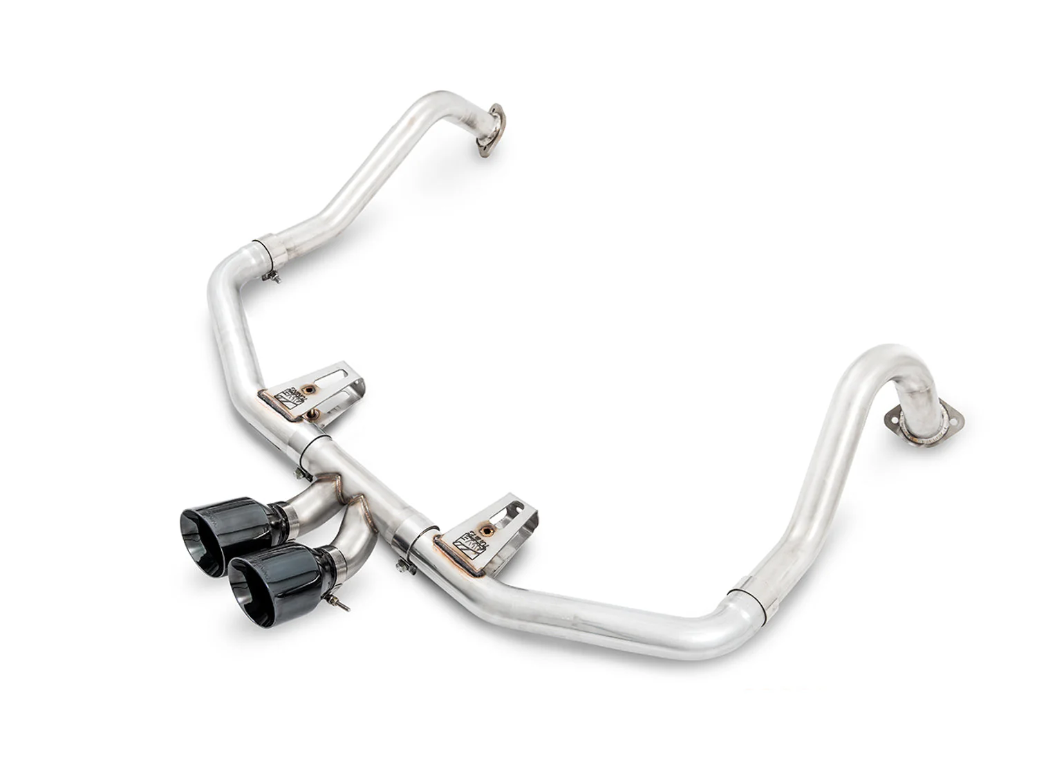 AWE Exhaust for Porsche 718 Boxster (13-16) Cayman (14-16) Track / Touring / SwitchPath Catback with Black or Silver Tips - Image 2