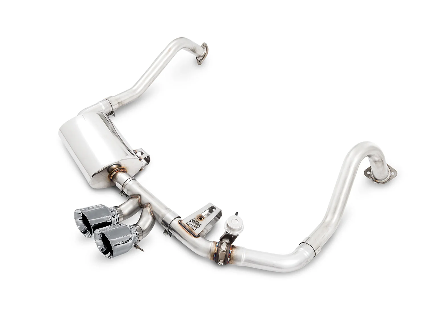 AWE Exhaust for Porsche 718 Boxster (13-16) Cayman (14-16) Track / Touring / SwitchPath Catback with Black or Silver Tips - Image 5