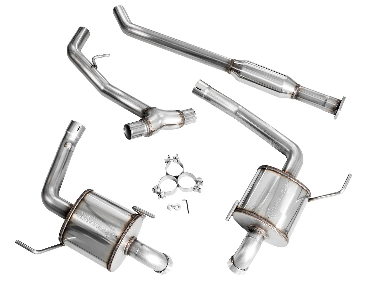 AWE Exhaust Subaru Outback XT 2.4T (20-25) 0FG Catback w/ Dual BashGuards - Image 2
