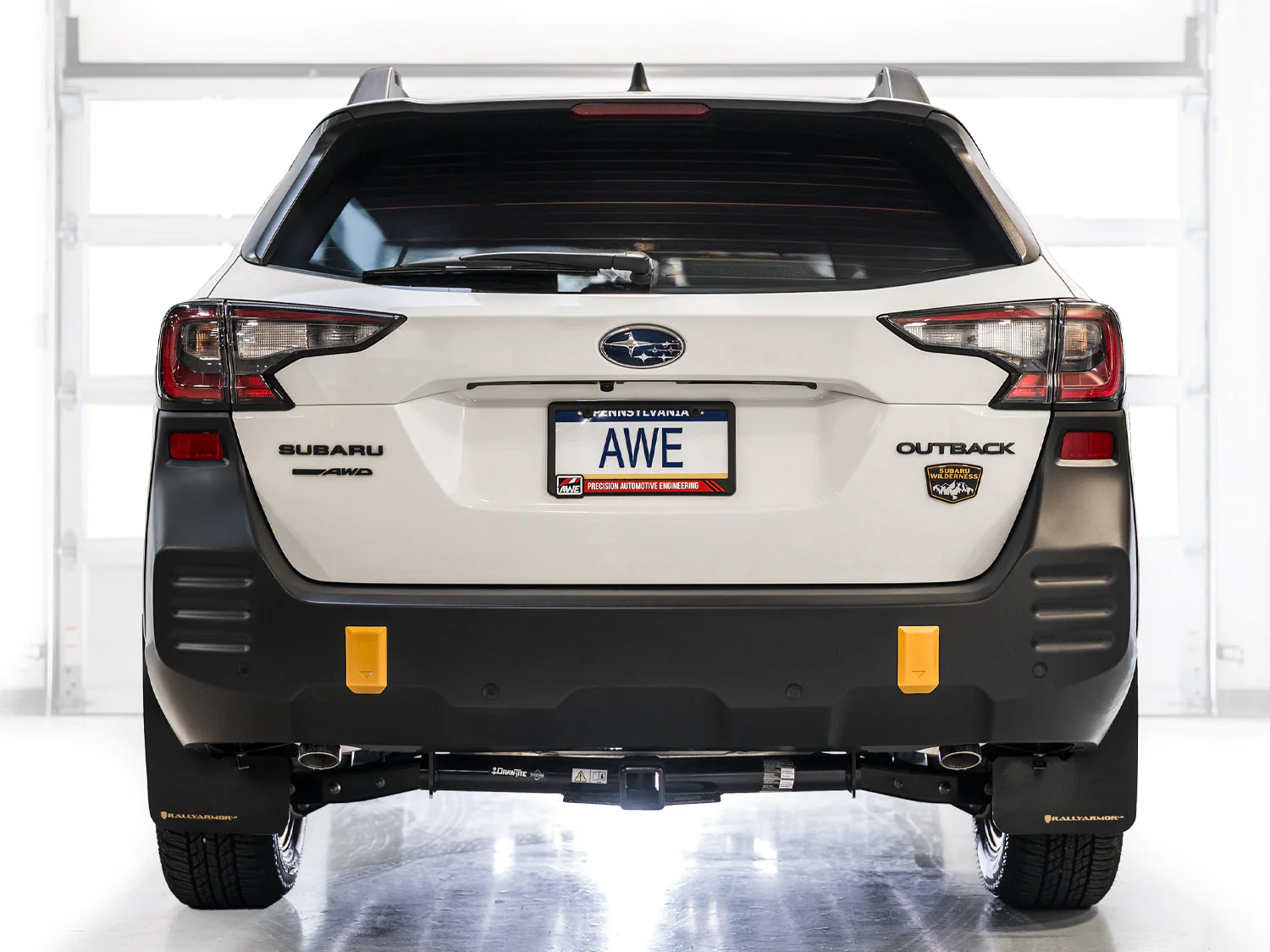 AWE Exhaust Subaru Outback XT 2.4T (20-25) 0FG Catback w/ Dual BashGuards - Image 3