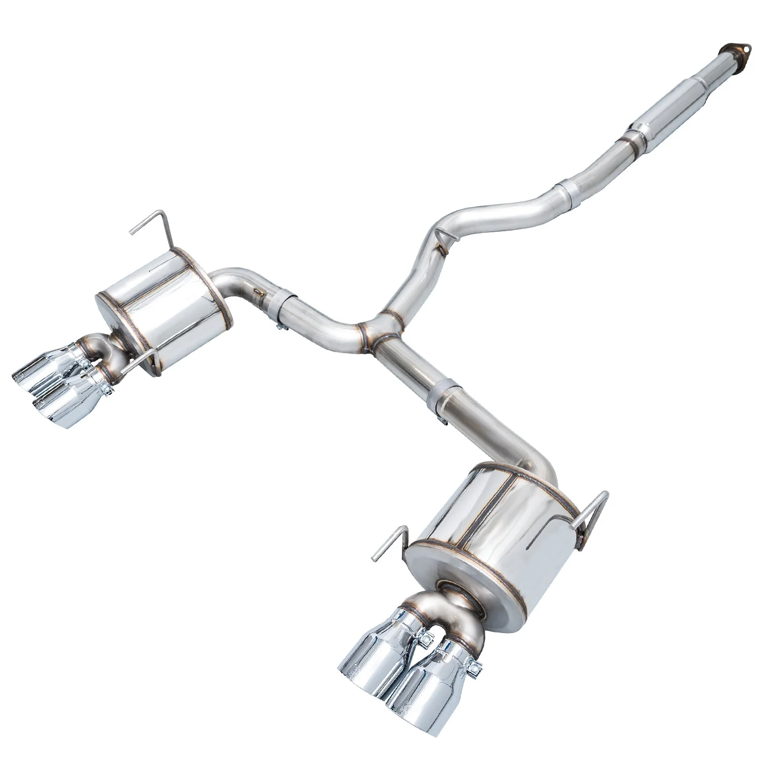 AWE Exhaust Subaru WRX FA20 / WRX STI EJ25 (15 -21) Catback w/ 102mm Quad Tips - Track or Touring - Image 6