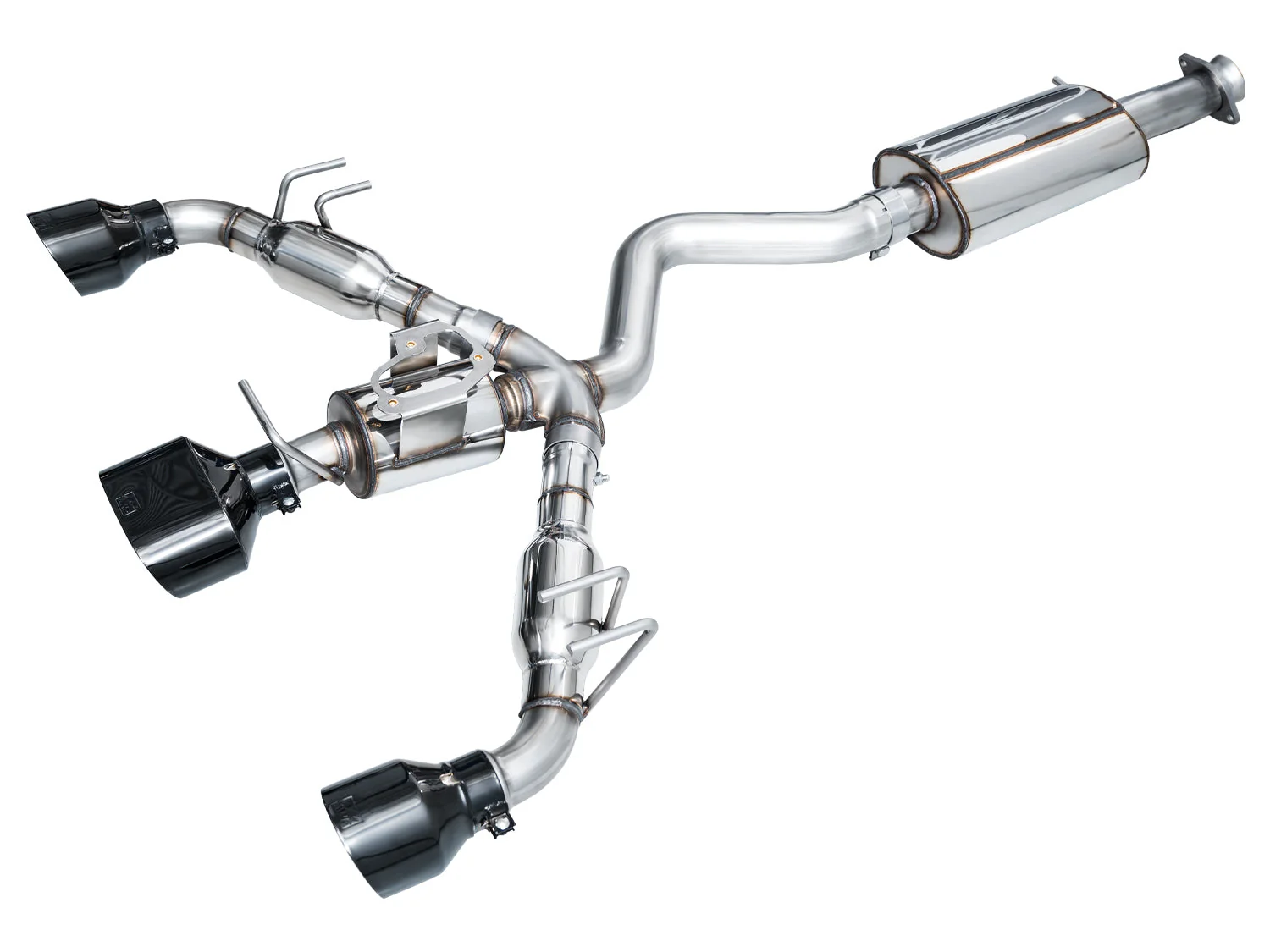 AWE Exhaust Toyota GR Corolla 1.6L Turbo (23-25) Catback w/ 5” Tips - Track or Touring - Image 4