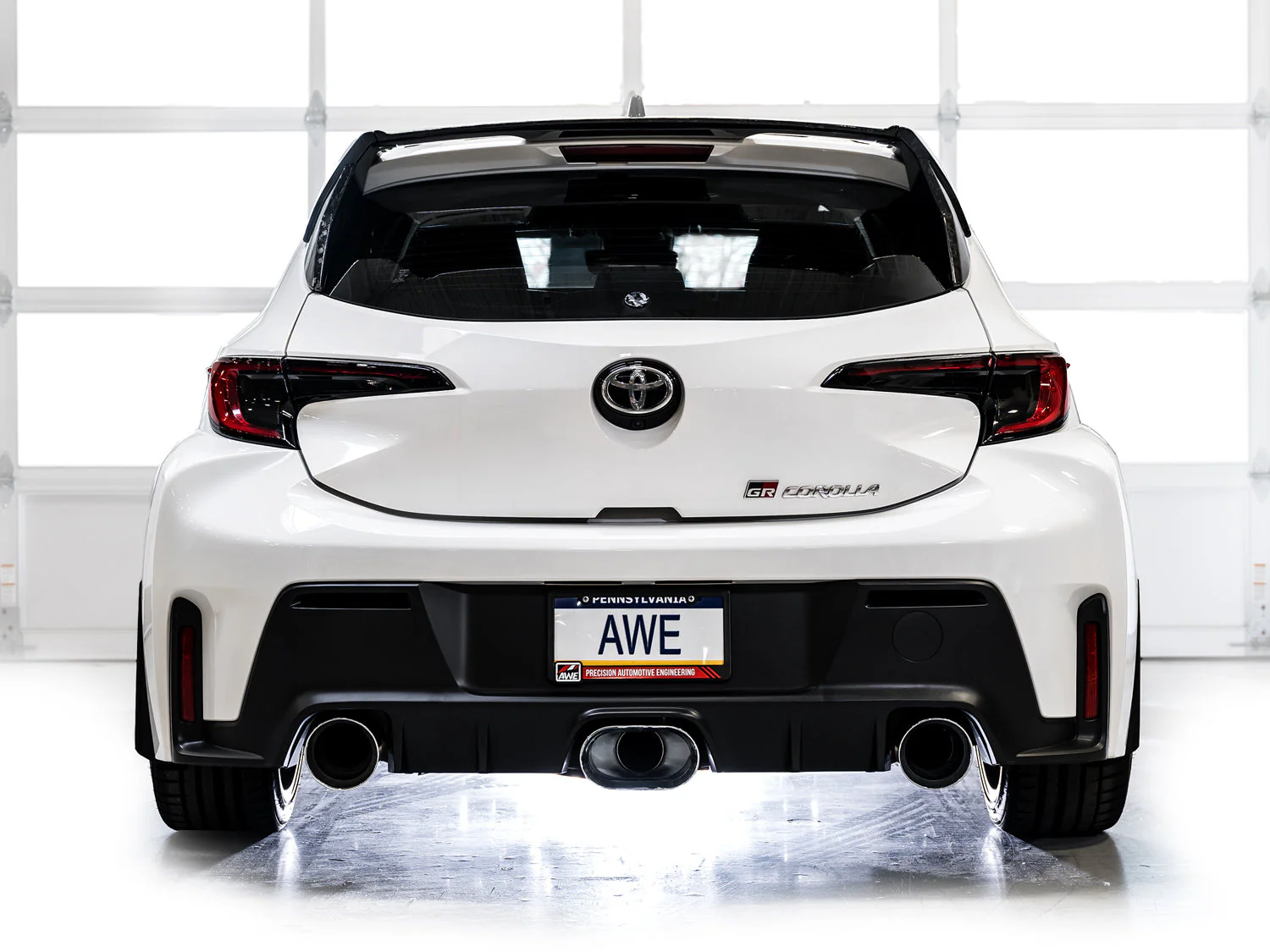 AWE Exhaust Toyota GR Corolla 1.6L Turbo (23-25) Catback w/ 5” Tips - Track or Touring - Image 5
