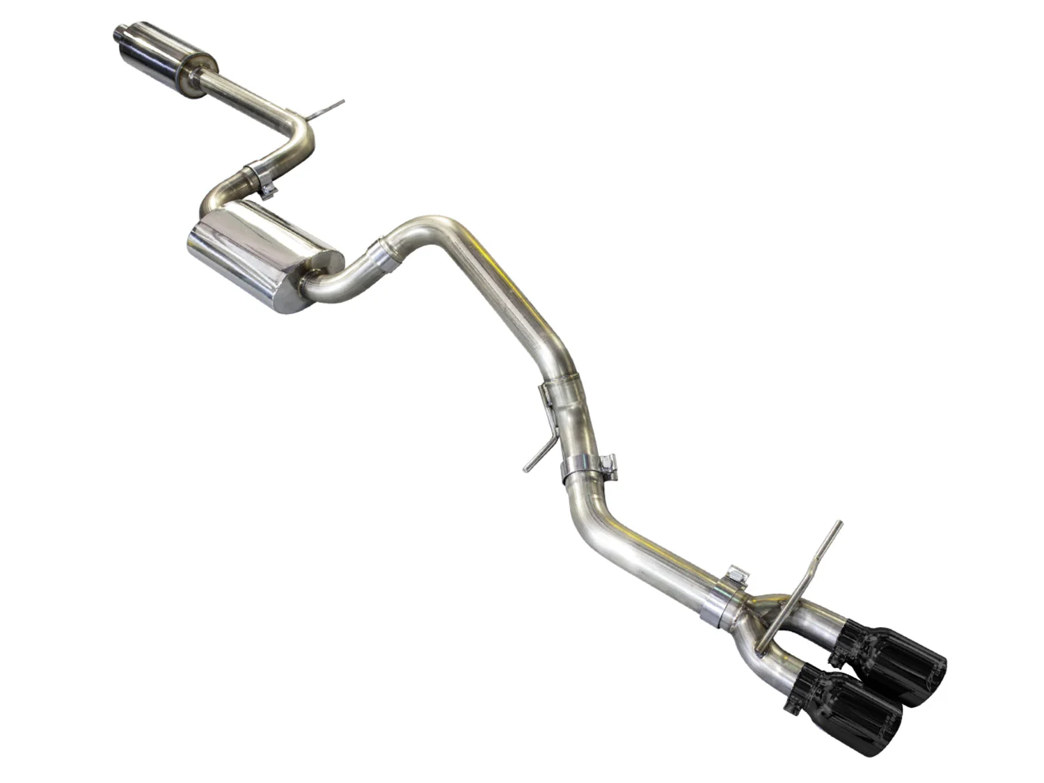 AWE Exhaust VW Golf MK7 1.8T (2015-2018) Touring or Track Catback w/ 90mm Silver or Black Tips - Image 7
