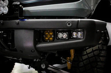 Baja Designs Pocket Fog Light Kit for Ford Bronco (21-26) Bronco Raptor (22-26) Squadron SAE / Dual S2 Sport with Clear or Amber Lens - Image 5