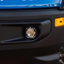 Baja Designs Pocket Fog Light Kit for Ford Bronco Sport (2021-2024) S1 Amber or Clear Lens - Image 4