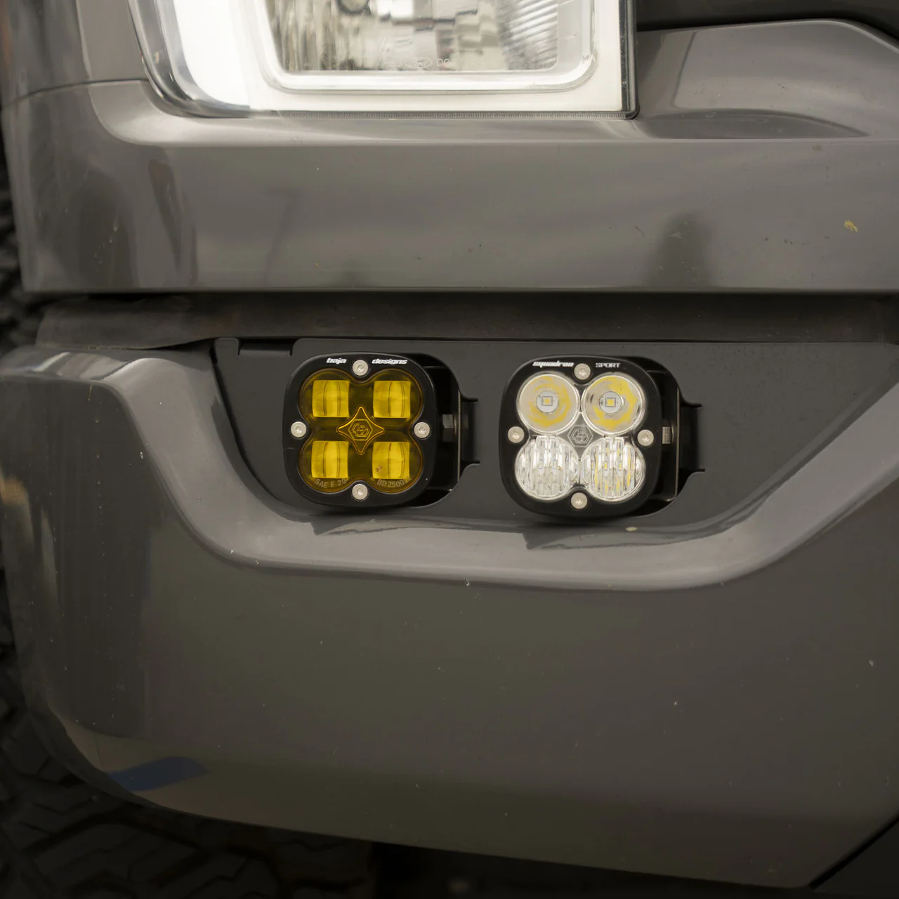 Baja Designs Pocket Fog Light Kit for Ford F150 (2021-2023) Squadron SAE / Sport & SAE / Pro with Clear or Amber Lens - Image 8